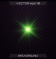 transparent shining sun vector image vector image