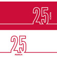 set template banners vector image