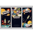 banner of space vector image vector image