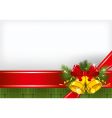 christmas background vector image vector image