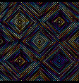 ethnic tribal pattern seamless art image vector image