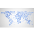 global communications vector image