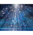 winter background vector image vector image