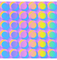 colored circles seamless pattern vector image