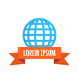 symbol of world vector image