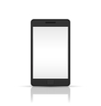 black smartphone vector image