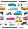 transport public transportable vehicle vector image