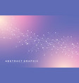 big data visualization geometric abstract vector image