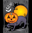 halloween night2 vector image