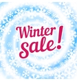 snow blizzard swirl winter background vector image