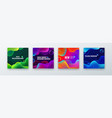 liquid color background design fluid gradient vector image vector image