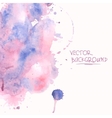 watercolor abstract background vector image