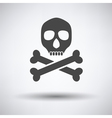 poison sign icon vector image