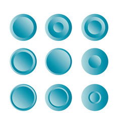 Silver button background Royalty Free Vector Image