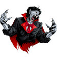 evil vampire picture vector image