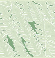 graphic tropical pattern palm leaves seamless vector image