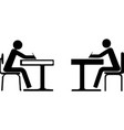 office icon on white background vector image
