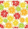 striped seamless pattern with lime orange vector image