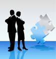business team vector image vector image