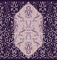 creative tribal mosaic seamless pattern abstract vector image