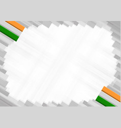 Border made with india national colors Royalty Free Vector