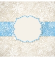 christmas frame vector image