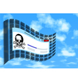 illegal download vector image vector image