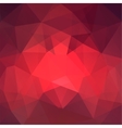 abstract red mosaic background triangle geometric vector image
