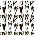 seamless pattern of hearts vector image vector image