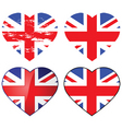 love uk vector image vector image