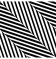 black white diagonal stripe seamless pattern vector image vector image