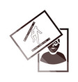photograph evidence icon vector image