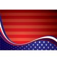 usa american background vector image vector image