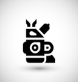 motor icon vector image