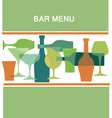 bar menu vector image