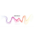 abstract background with dots lines vector image vector image
