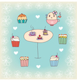 tea time vector image
