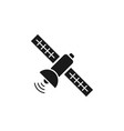 satellite icon design template isolated vector image