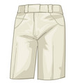 shorts for summer men male stylish clothes vector image vector image