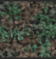 Seamless digital woodland camo texture Royalty Free Vector