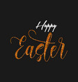 happy easter glitter style background vector image vector image