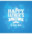 fathers day party design background vector image vector image