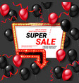 super sale vector image vector image