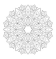 mandala ornament vector image