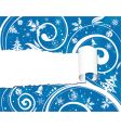 torn christmas paper vector image vector image