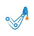 biomechanics vector image vector image