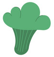 broccoli icon green vegetable healthy diet vector image