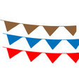 flag icon on white background vector image