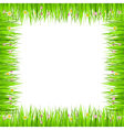 grass frame vector image