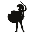 spartan warriors theme vector image vector image